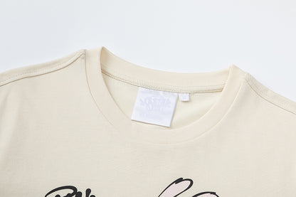 Women's Solid Cream Casual Loose Top Lightweight Soft Fabric Everyday Relaxed Fit Summer Blouse | Cream Drape