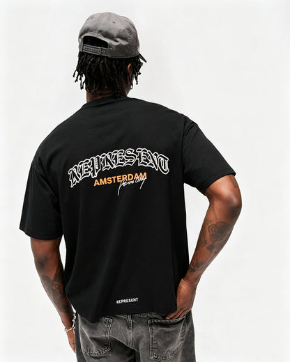 Represent Amsterdam Store Exclusive T-Shirt / Black