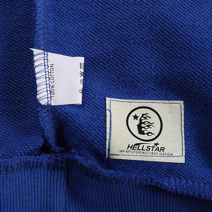 Hellstar No Guts No Glory! Hoodie 'Blue'