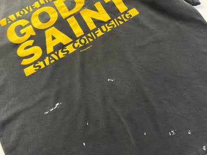 SAINT Mxxxxxx SS T-SHIRT / GOD SAINT / BLACK