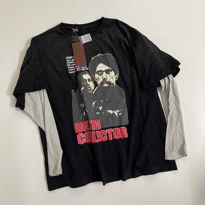 Paly Black 'Death Collector' Long Sleeve T-Shirt