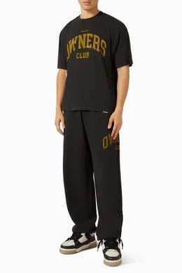 Represent Owners Club Sweatpants in Sprayed Ice Grey Marl