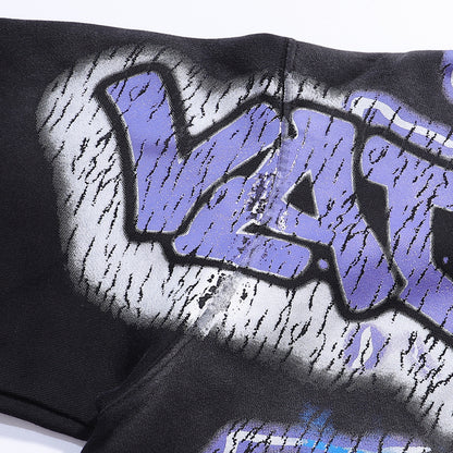 Vale Forever Raven Zip Up Hoodie 'Black'