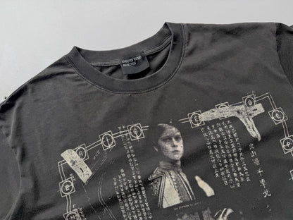 'The Little One's Parents' Distressed Printed Cotton-Jersey T-Shirt