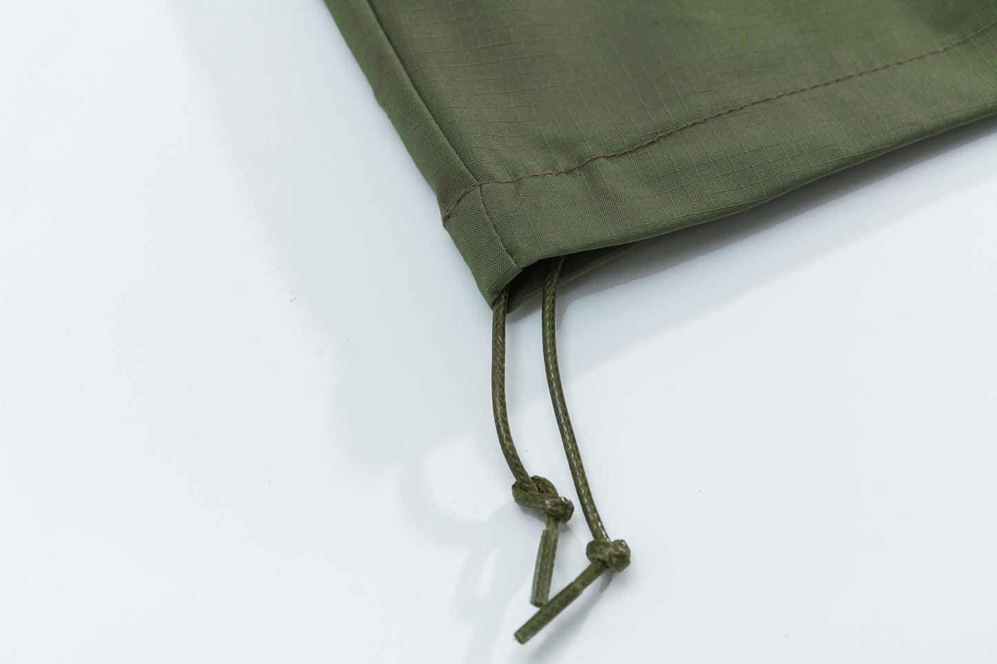 Tactical Drawstring Shorts Elastic Waist Side Cord Hem Wide Leg Streetwear Casual Shorts