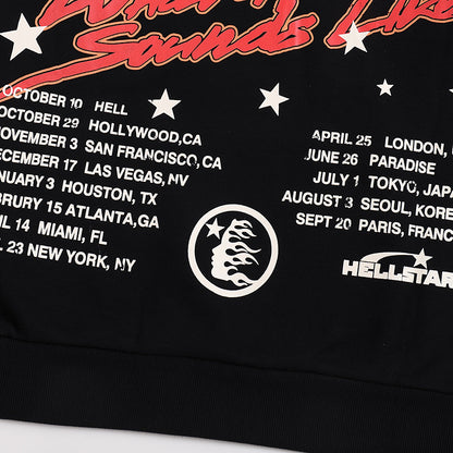 Hellstar Tour Hoodie 'Black'