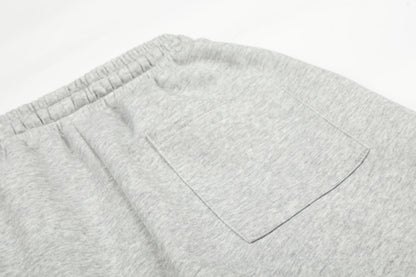 SeR Plaid Drawstring Wide Leg Sweatpants Elastic Waist Zip Hem Streetwear Casual Pants
