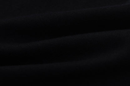 Slogan Bubble Letter Graphic Tee Purple Print Oversized Black Cotton Streetwear Casual Summer T-Shirt | Purple Lean
