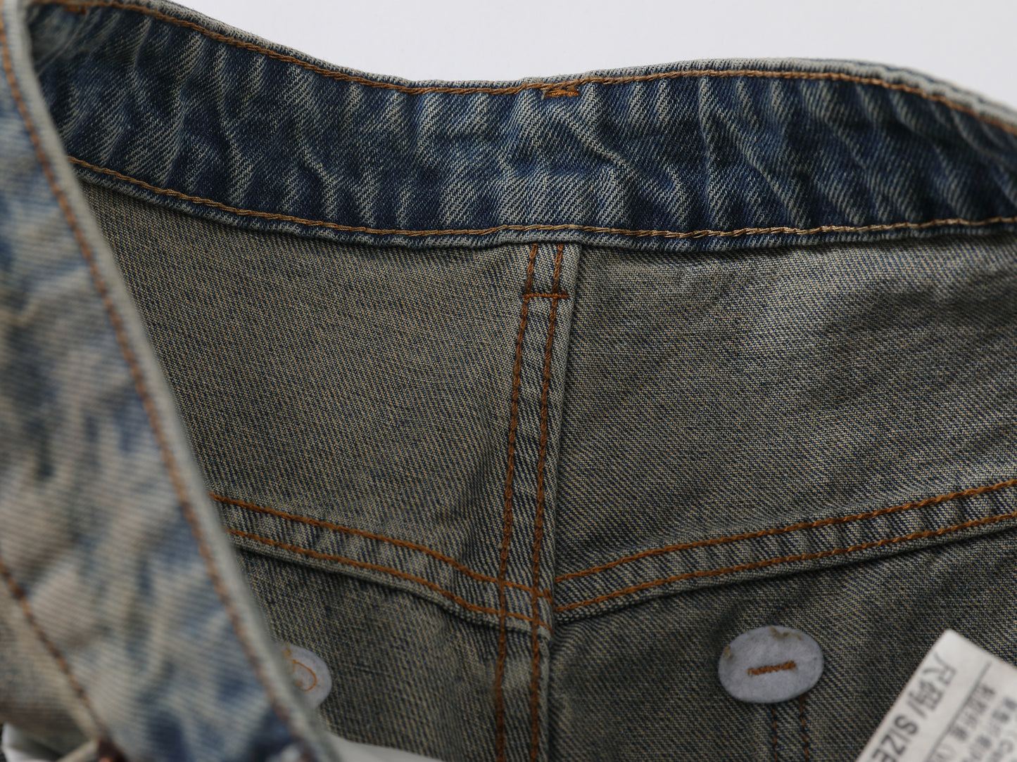Heavy Ripped Multi-Panel Barrel Wide Leg Jeans Earth Tone Mud Wash Distressed Arc Seam High Waist Baggy Denim Trousers | Rip Arc