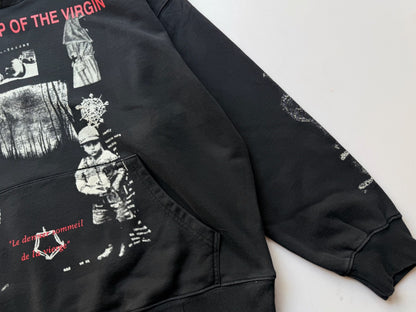 Cherry Petite Hoodie in Faded Black