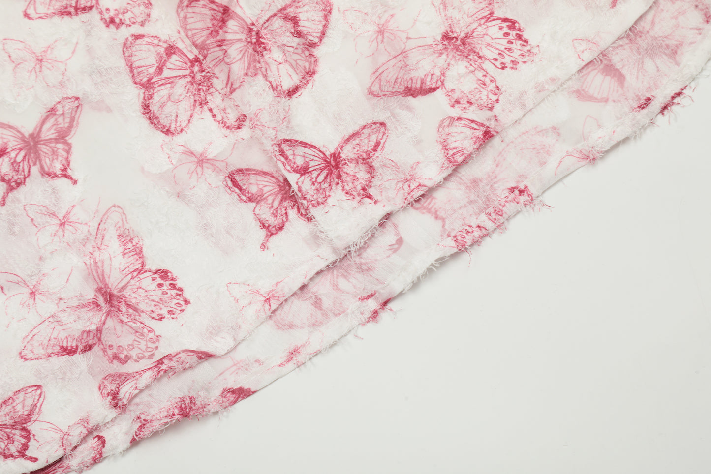 Butterfly Print Short Sleeve Shirt Oversized Button Down Sheer Floral Feminine Y2K Casual Summer Top | Flutter Bloom