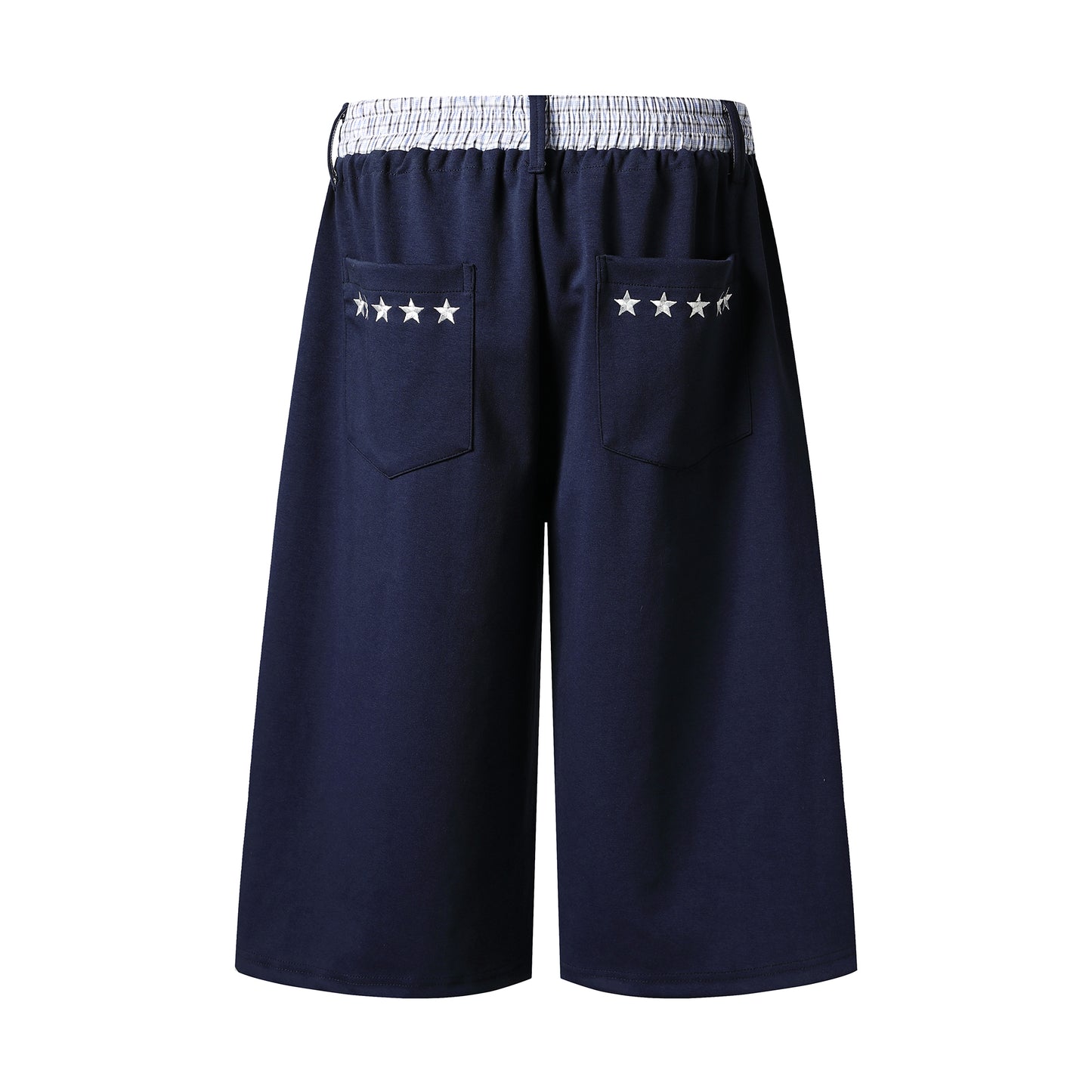 Star 34 Wide Leg Sweat Shorts - Both Colors Front