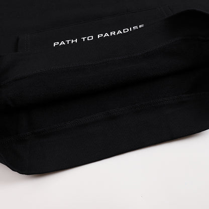 Hellstar Path To Paradise Hoodie 'Washed Black'