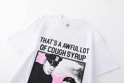 Smooth Drape White Oversized Tee Soft Cotton Streetwear Casual Summer Essential T-Shirt | Cloud Drape