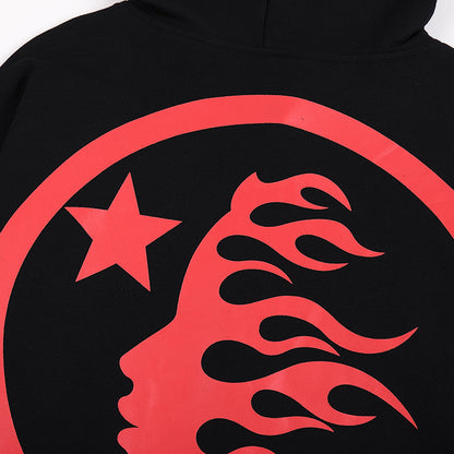 Hellstar Sports Future Flame Black Tracksuit
