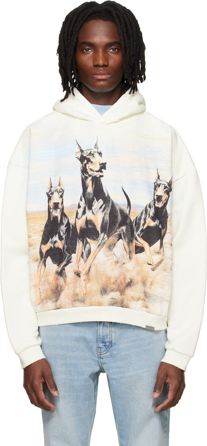 Represent Off-White Western Dobermans Hoodie