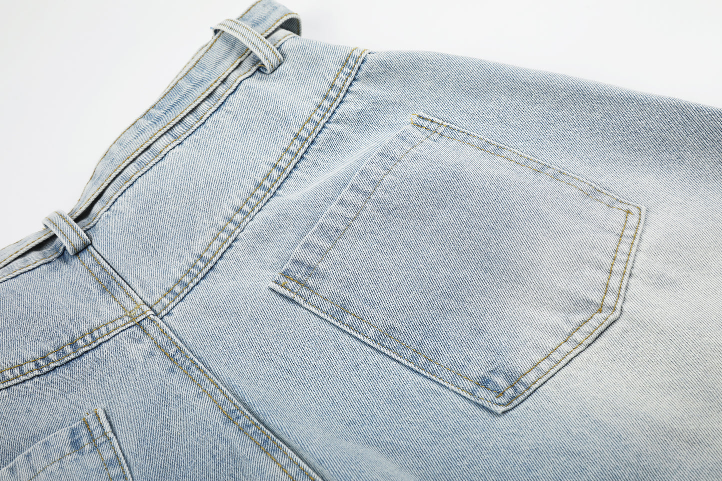 Ripped Distressed Wide Leg Barrel Jeans High Waist Streetwear Y2K Vintage Light Wash Denim Pants | Rip Barrel