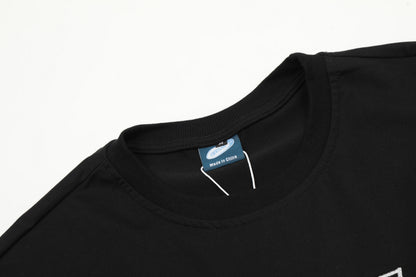 Nexdulemrs Bore N Logo Graphic Tee Oversized Short Sleeve Streetwear Y2K Sporty Casual Summer T-Shirt | Bore N