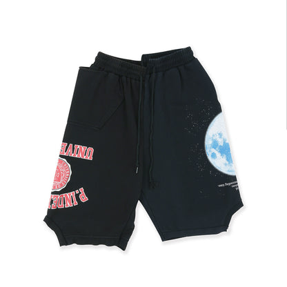 Reconstructed Sweat Shorts 'Black'