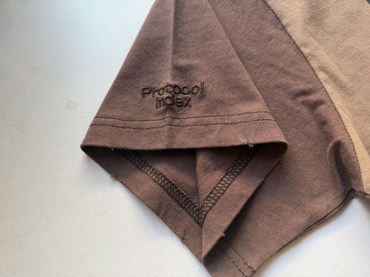 Protocol Index Panelled Pocket T-Shirt - Khaki