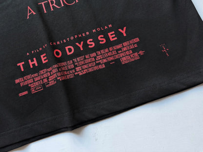 Travis Scott Cactus Jack x The Odyssey By Christopher Nolan 'A Face' Tee - Black