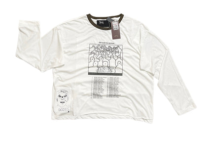 Mysterious Two L/S Tee - Natural
