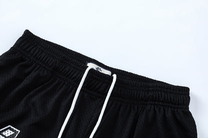 Elastic Waist Perforated Athletic Shorts Lightweight Casual Summer Street Shorts | Void Sprint