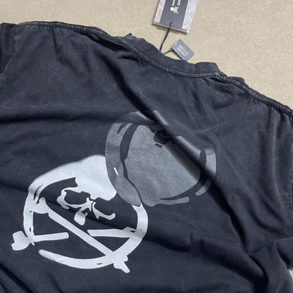 A BATHING APE® x mastermind JAPAN Garment Dye Circle Tee
