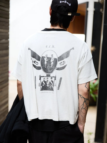 Enfants Riches Déprimés Architettura Di Mussolini Rib T-Shirt