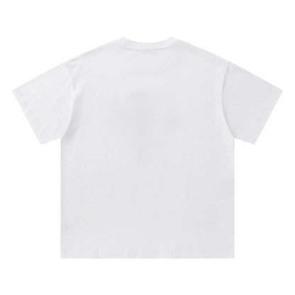 Trapstar Unisex Graphic T-Shirt, Panther Print Crew Neck Streetwear Tee