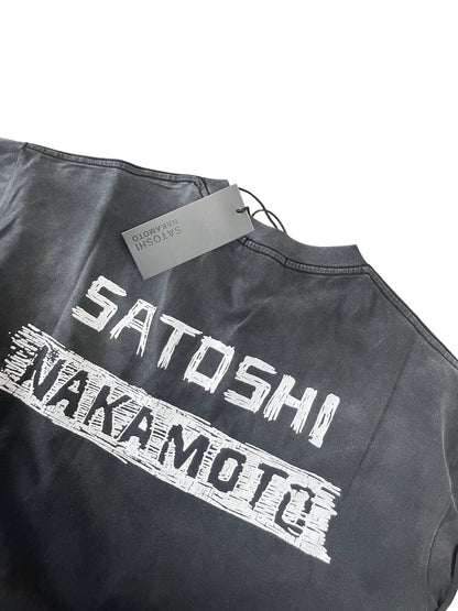 Satoshi Nakamoto Bad Religion Cutoff Tee
