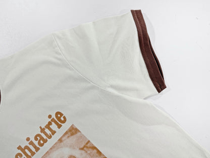 Enfants Riches Déprimés L’antipsychiatrie T-Shirt - Cream/Brown
