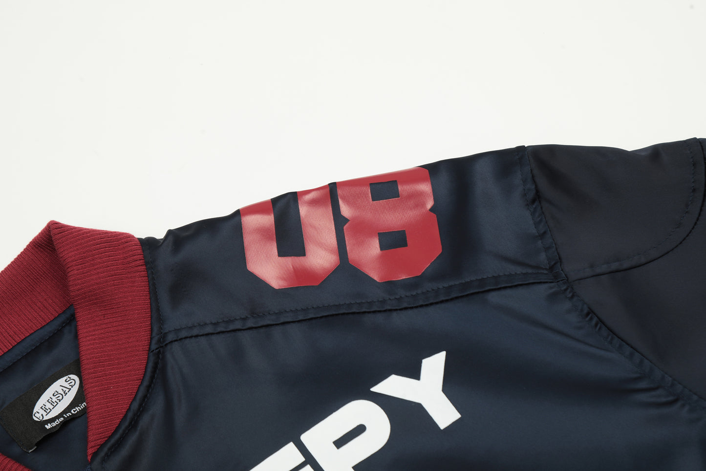 Maxdepy 22 Racing Bomber Jacket Oversized Star Patch Varsity Streetwear Y2K Moto Graphic Zip Up Jacket | Moto 22