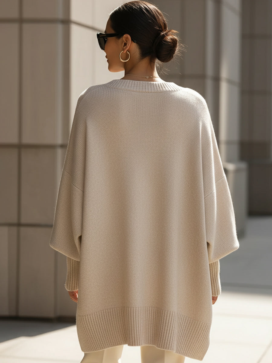 Maddie | Effortless Elegance Oversized Poncho - Seldom Seen Styles