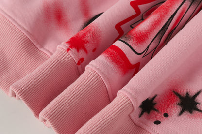 Flag Zip-Up Hoodie