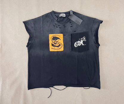 Satoshi Nakamoto Bad Religion Cutoff Tee