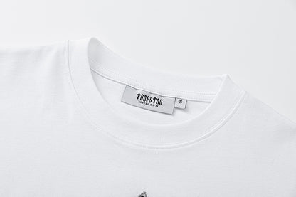 Trapstar Unisex Graphic T-Shirt, Crew Neck Short Sleeve Casual Streetwear Top