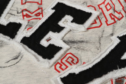 Varsity Zip Up Hoodie (Grey / Multi)
