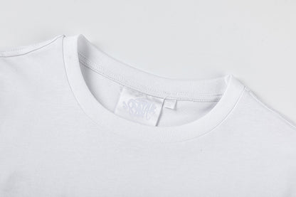 Unisex Graphic T-Shirt Crewneck Short Sleeve Streetwear Casual Top