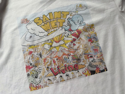 SAINT Mxxxxxx SS T-SHIRT / SAINT WET / WHITE