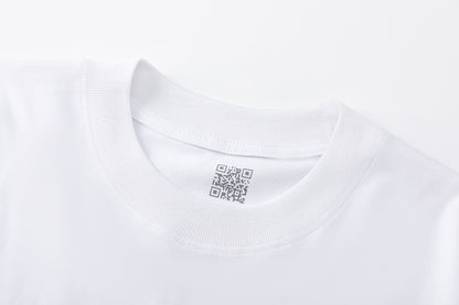 Solid White Oversized Tee Clean Cotton Streetwear Casual Summer Essential T-Shirt | Blank Slate