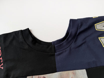 Fake Shoulder Seam T-Shirt