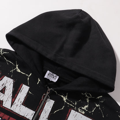 Vale Forever Valley Dreams Mastermind Sport Dept. Zip Up Hoodie (Black)