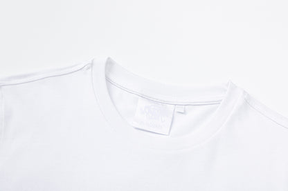 Unisex Graffiti Graphic T-Shirt, Short Sleeve Crew Neck Streetwear Tee