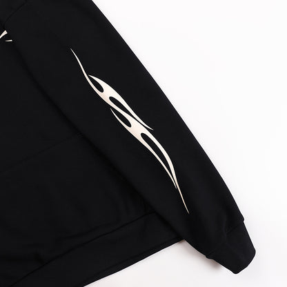 Hellstar Classic Hoodie 'Black/White'