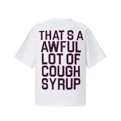 Smooth Drape White Oversized Tee Soft Cotton Streetwear Casual Summer Essential T-Shirt | Cloud Drape