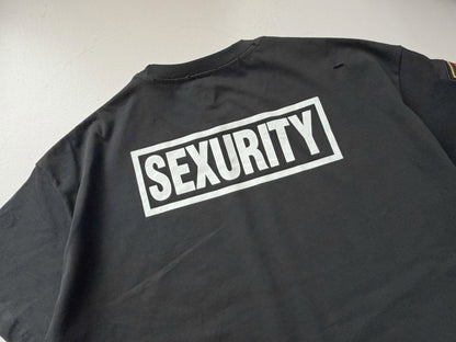 Protocol Index Sexurity Washed T Shirts Black