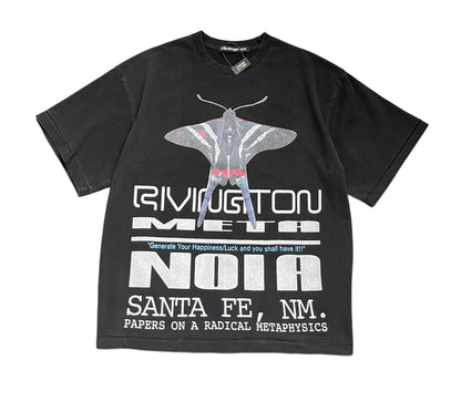 RRR123 METANOIA TEE / BLACK