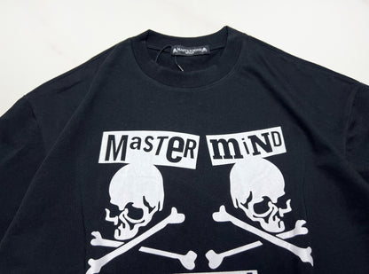 SAINT Mxxxxxx × MASTERMIND WORLD SS T-SHIRT / MASTERMIND / BLACK & WHITE