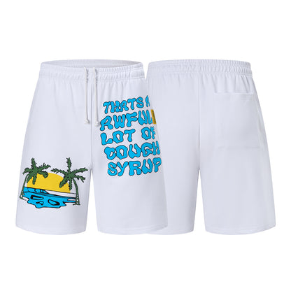 Drawstring Jogger Shorts Elastic Waist Casual Loose Fit Summer Lightweight Lounge Shorts | Cloud Jogger